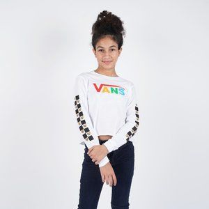 NWT Vans Girls Scotch Hop White